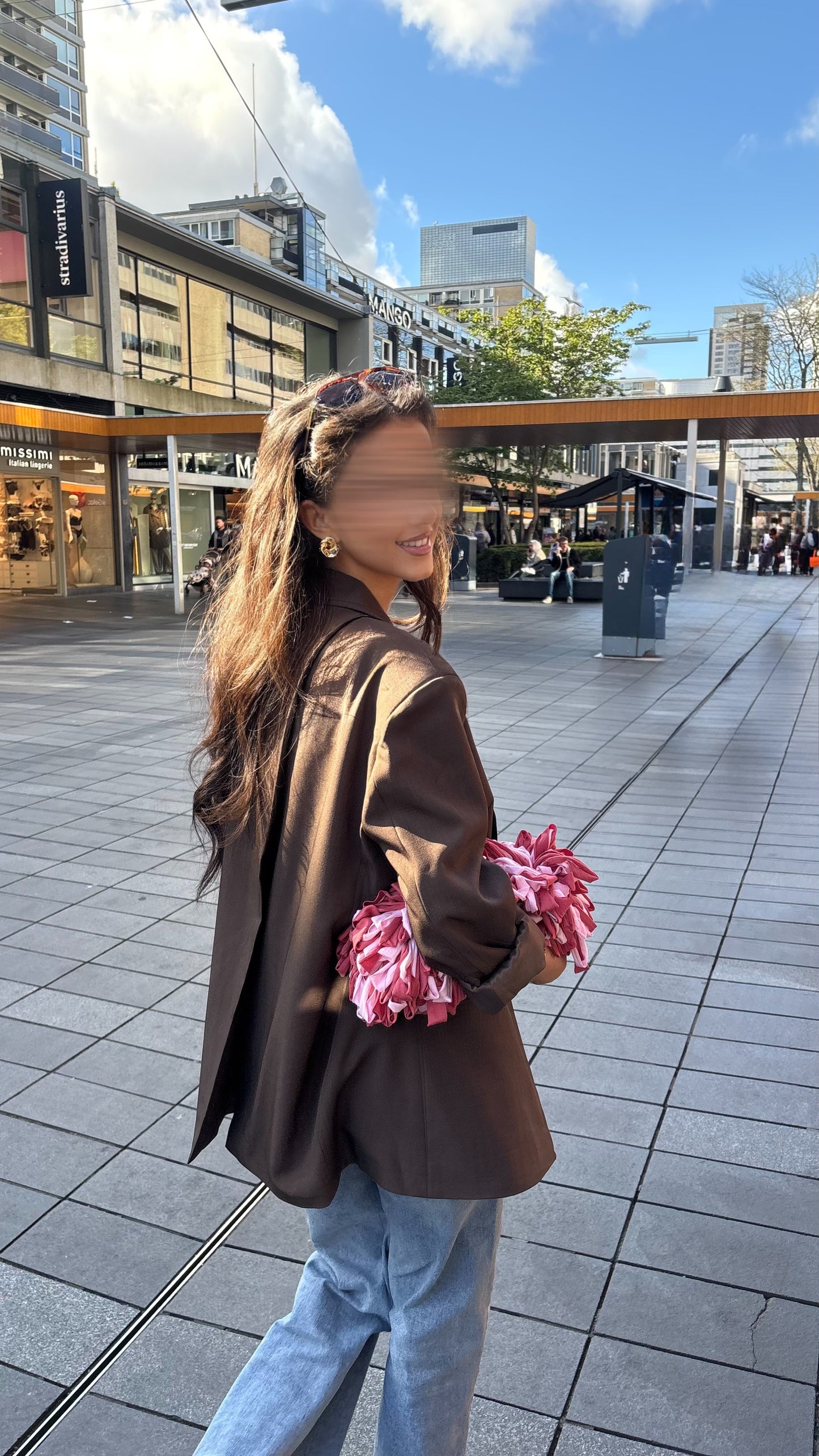 The Rosé Bloom Clutch