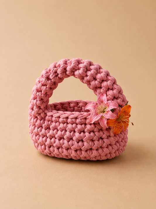 Pink Daisy Bag