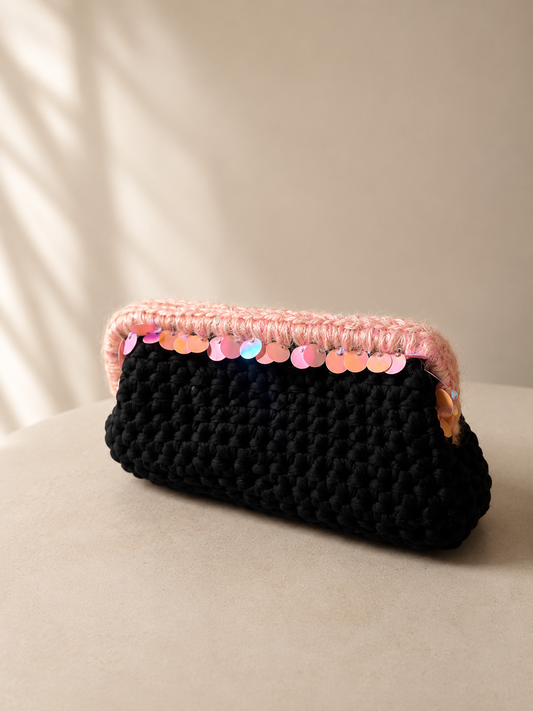The Noir Rosé Clutch