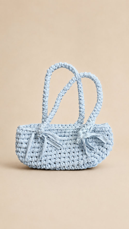 Luna baby blue bag