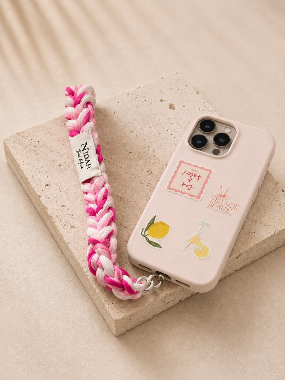 Short phone strap